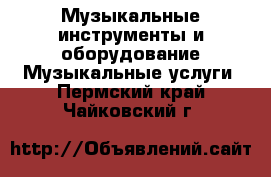 Музыкальные инструменты и оборудование Музыкальные услуги. Пермский край,Чайковский г.